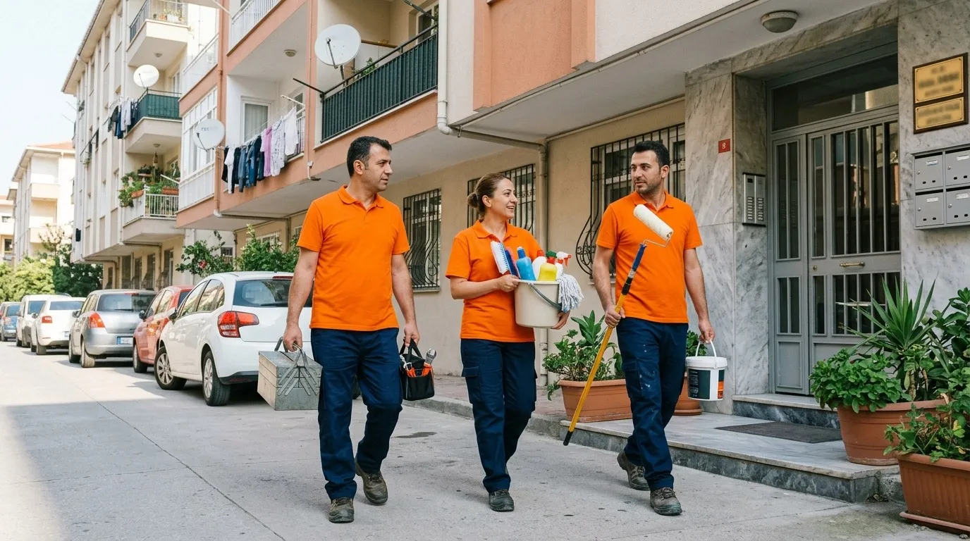 Ev hizmetlerinde çalışan uzman